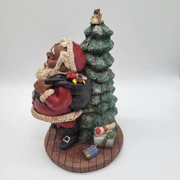 RARE John Solomon Sandridge Papa Cause Sculpture Signed By Artist 1992 Christmas - Picture 5 of 14